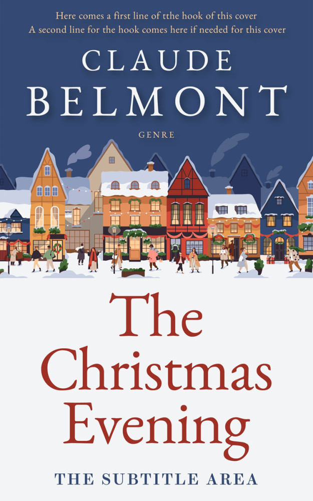 Front view of Mercury #16305 - Premade Literary Fiction Book Cover