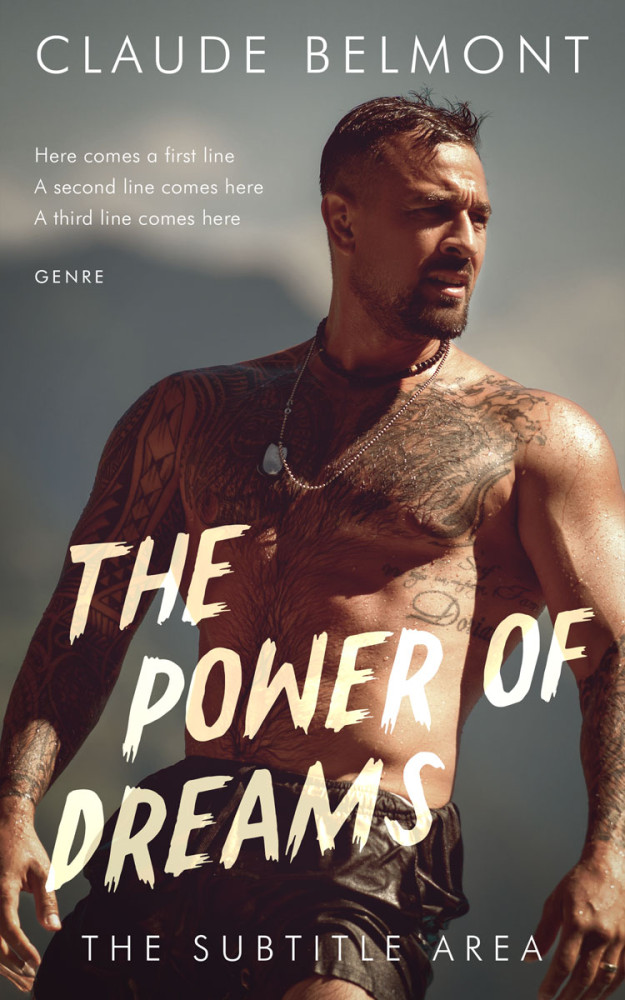 Front view of Dorado #16315 - Premade Erotica Book Cover