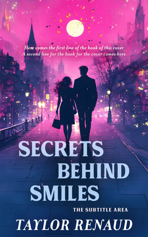 Front view of Orchid #16389 - Premade Romance Book Cover