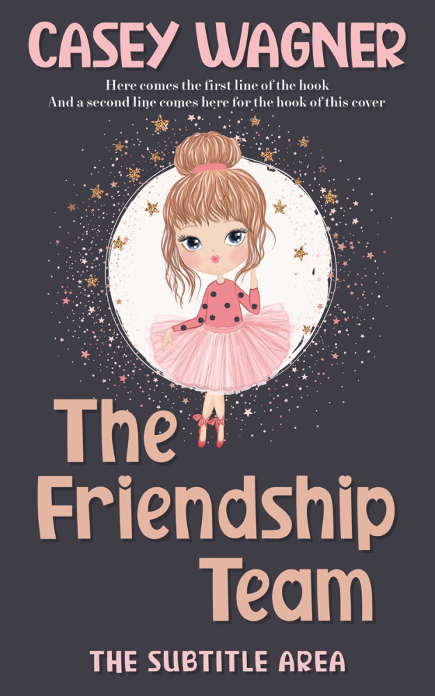 Front view of Ship Gray #16456 - Premade Chick Lit Book Cover