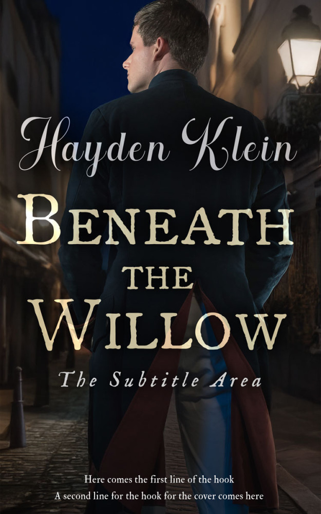 Front view of Thunder #164902 - Premade Historical Book Cover