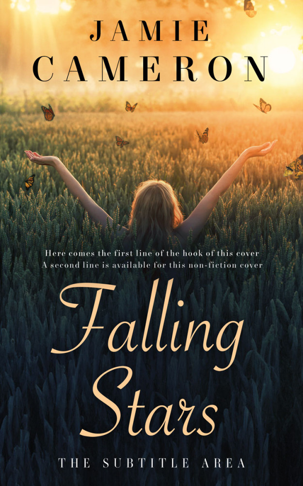 Front view of Heavy Metal #16492 - Premade Poetry Book Cover