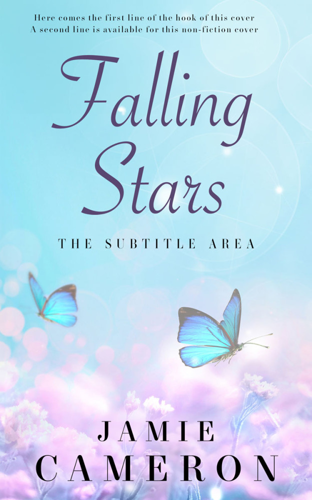 Front view of Link Water #16501 - Premade Poetry Book Cover