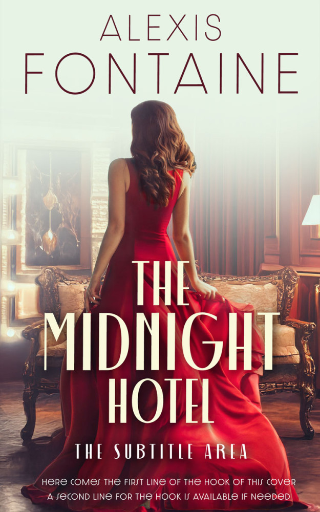 Front view of Moon Mist #16553 - Premade Mystery & Thriller & Suspense Book Cover