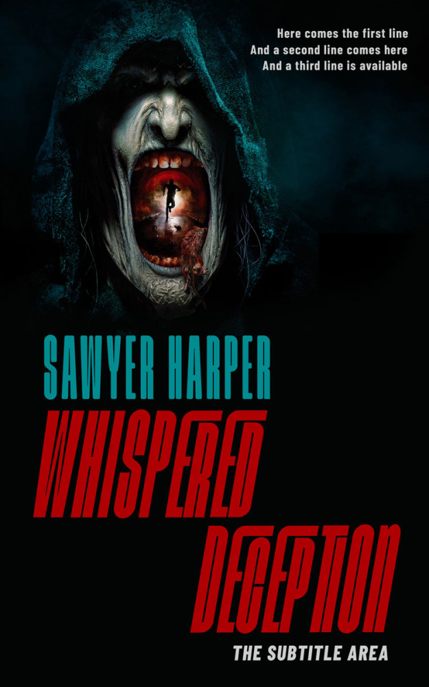 Front view of Bunker #16579 - Premade Mystery & Thriller & Suspense Book Cover