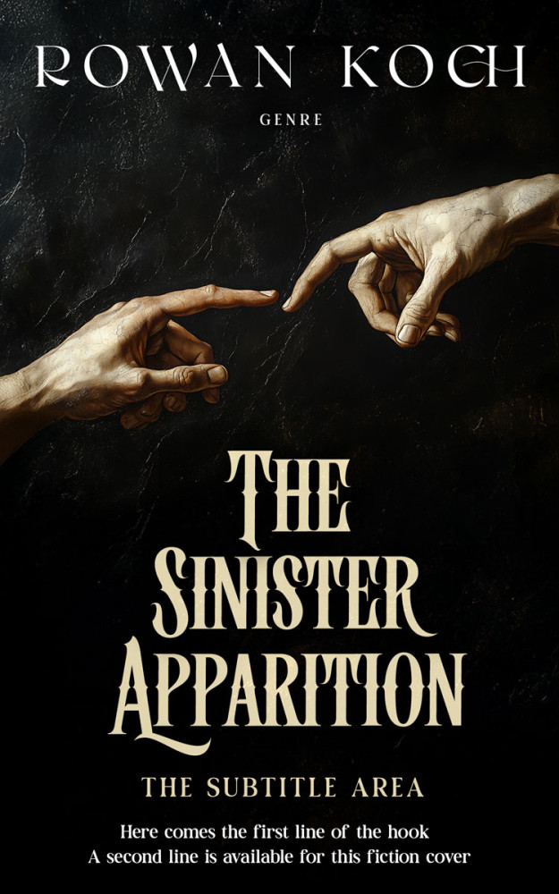 Front view of Chino #16660 - Premade Mystery & Thriller & Suspense Book Cover