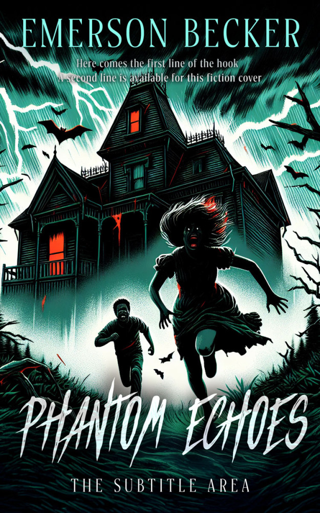 Front view of Aztec #16673 - Premade Mystery & Thriller & Suspense Book Cover