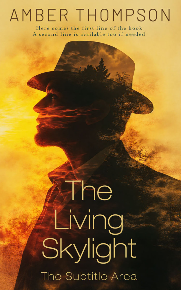 Front view of Eternity #16739 - Premade Historical Book Cover