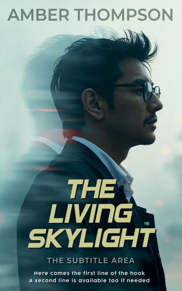 Front view of Tasman #16747 - Premade Literary Fiction Book Cover