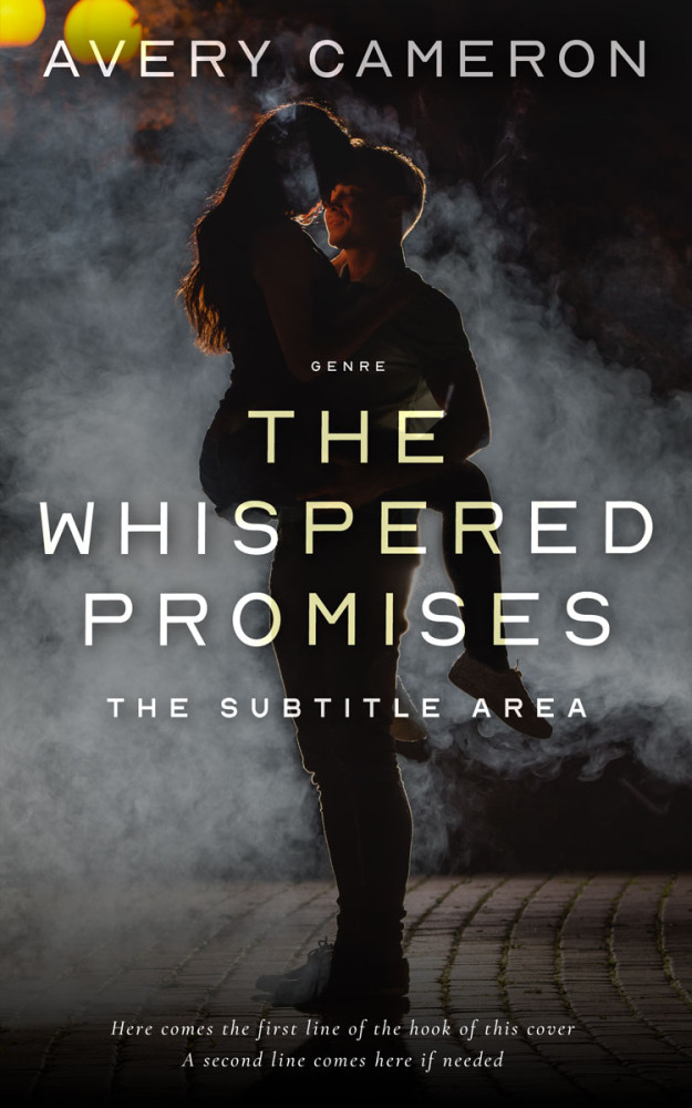 Front view of Tuatara #16825 - Premade Romance Book Cover