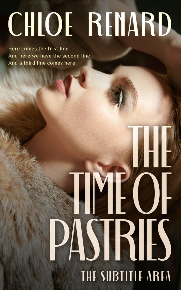 Front view of Bistre #16941 - Premade Romance Book Cover