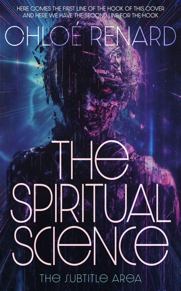 Front view of Mirage #16970 - Premade Fantasy Book Cover