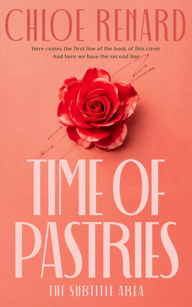 Front view of Apricot #16978 - Premade Romance Book Cover