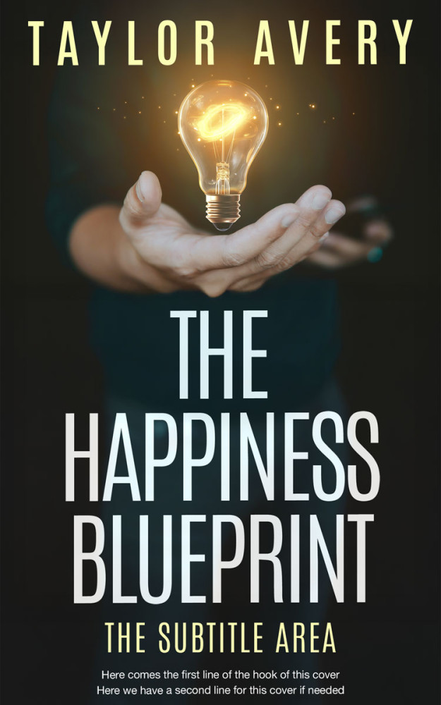 Front view of Heavy Metal #17010 - Premade Self-Improvement & Self-Help Book Cover