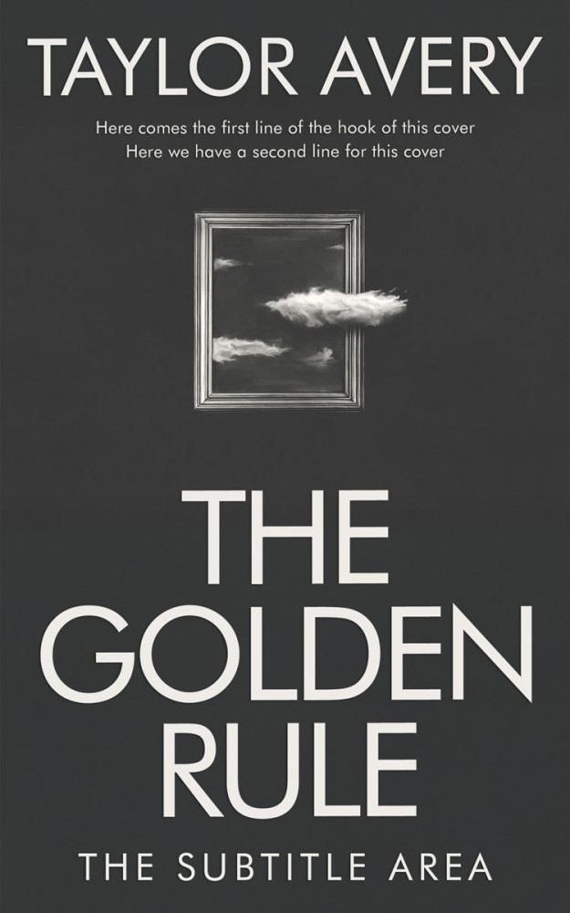 Front view of Lunar Green #17021 - Premade Abstract Book Cover