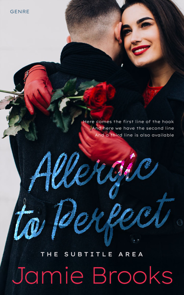 Front view of Bunker #17233 - Premade Romance Book Cover