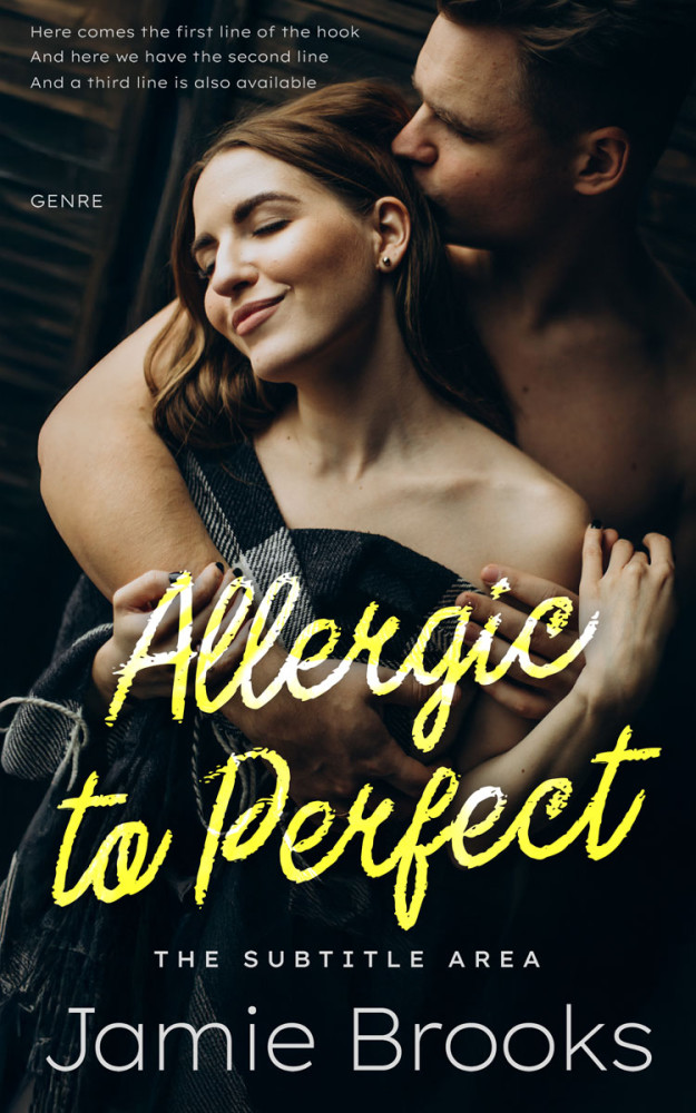 Front view of Sorrell Brown #17235 - Premade Romance Book Cover