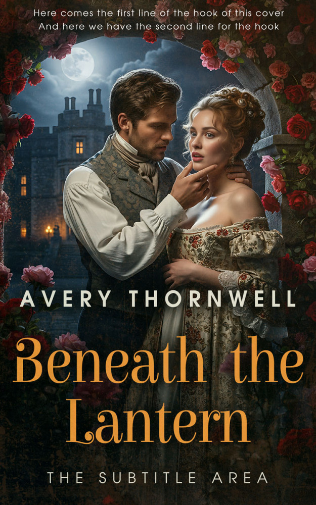 Front view of Rangitoto #17351 - Premade Romance Book Cover