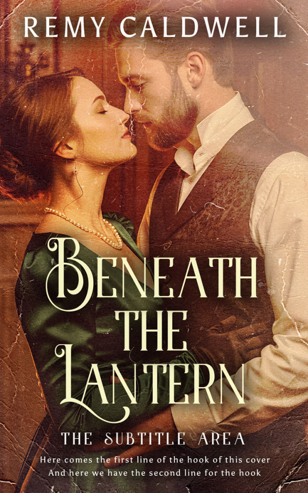 Front view of Old Copper #17360 - Premade Romance Book Cover