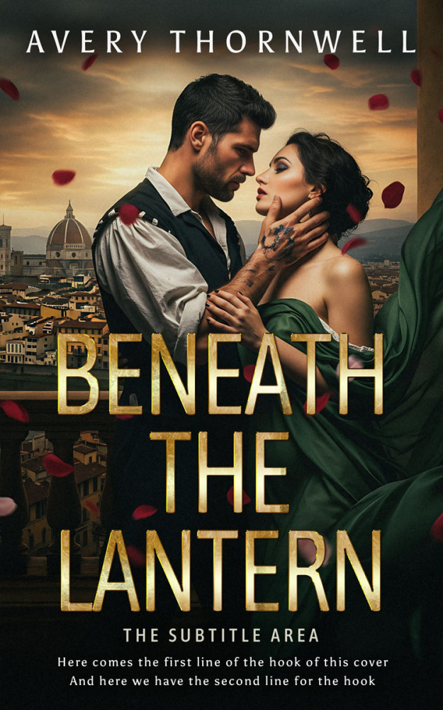 Front view of Laser #17363 - Premade Mystery & Thriller & Suspense Book Cover