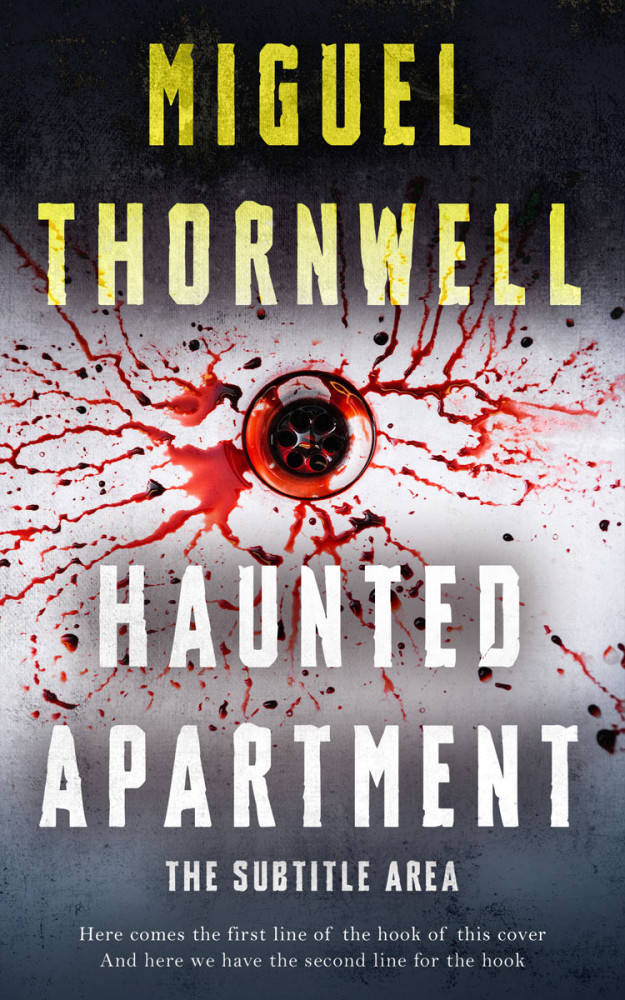 Front view of Tuna #17454 - Premade Mystery & Thriller & Suspense Book Cover