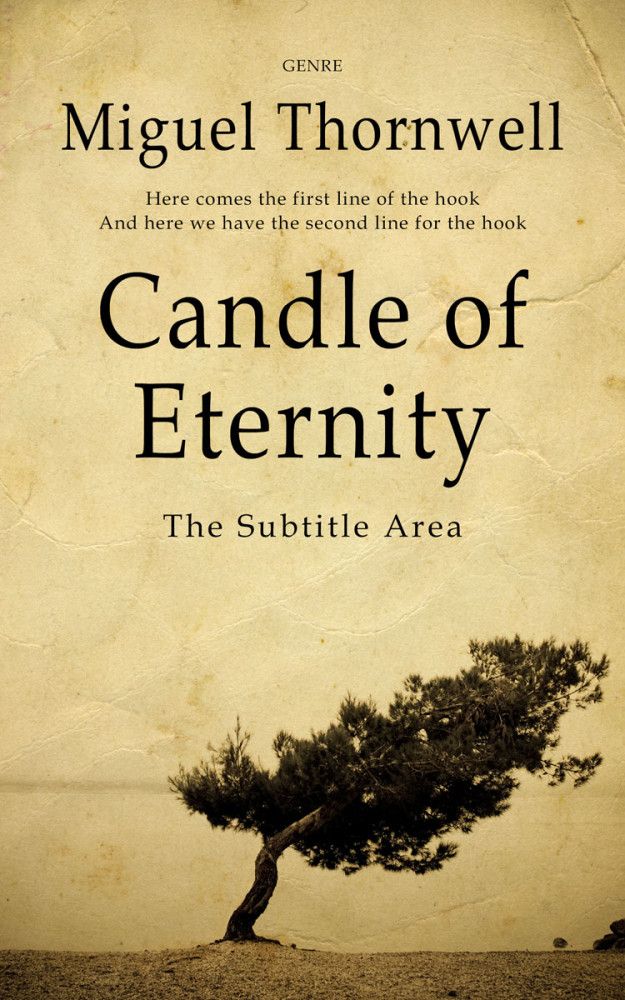 Front view of Calico #17496 - Premade Poetry Book Cover | BookCoverZone