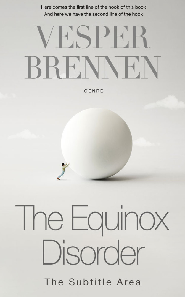 Front view of Quill Gray #20069 - Premade Self-Improvement & Self-Help Book Cover