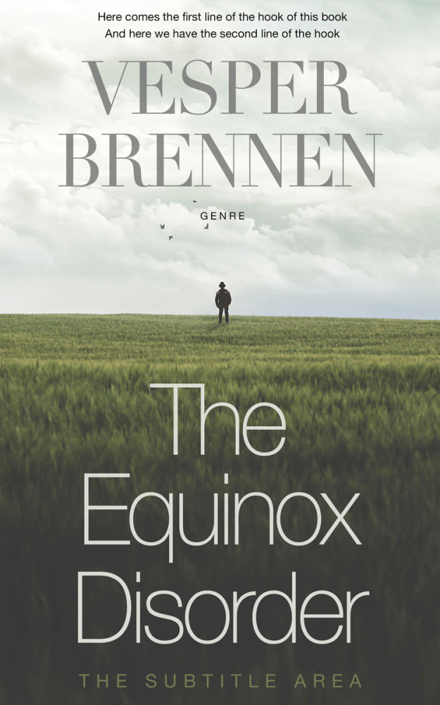 Front view of Gray Nurse #20070 - Premade Self-Improvement & Self-Help Book Cover