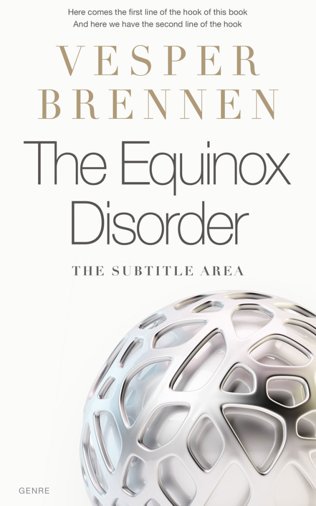 Front view of Wild Sand #20081 - Premade Abstract Book Cover