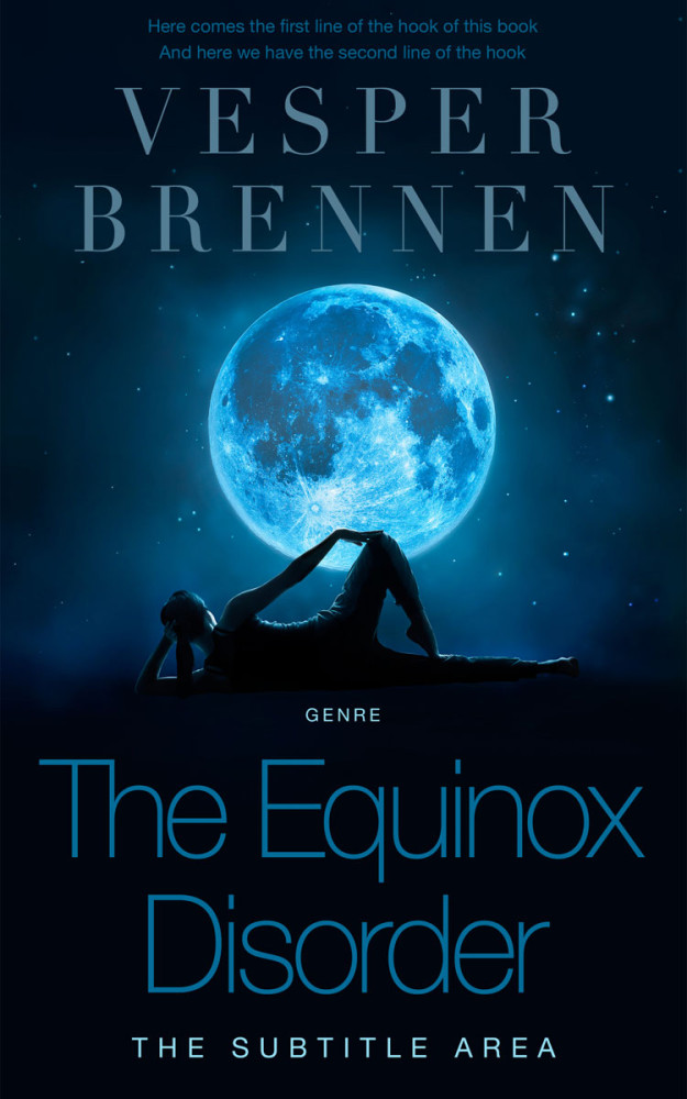 Front view of Black Pearl #20091 - Premade Health & Mind & Body Book Cover