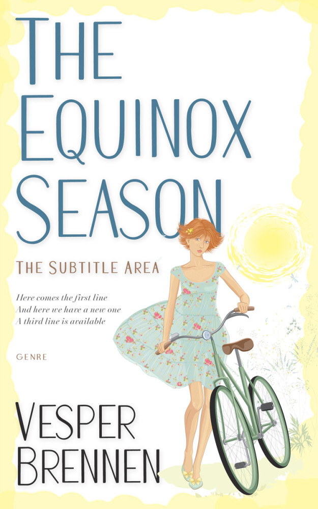 Front view of Aths Special #20184 - Premade Chick Lit Book Cover