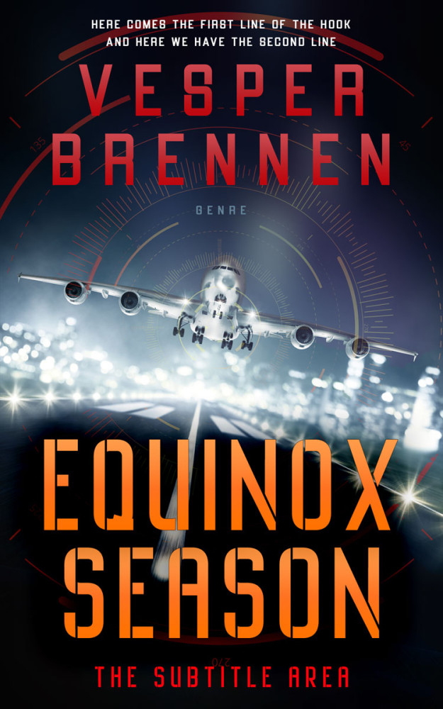 Front view of Burning Sand #20211 - Premade Science Fiction Book Cover