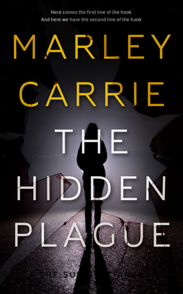 Front view of Cod Gray #20246 - Premade Horror Book Cover