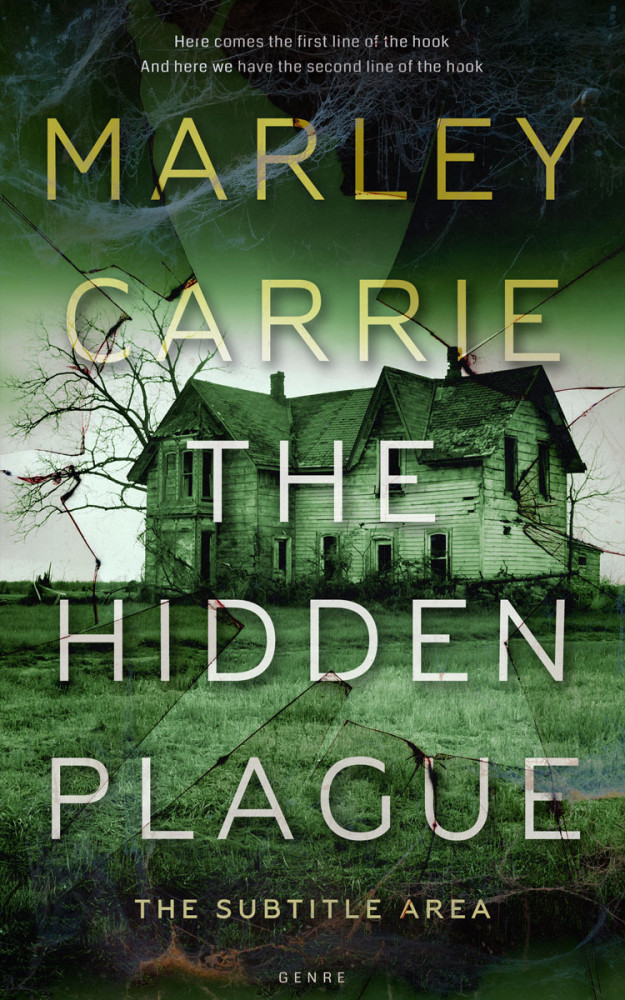 Front view of Green Kelp #20255 - Premade Horror Book Cover