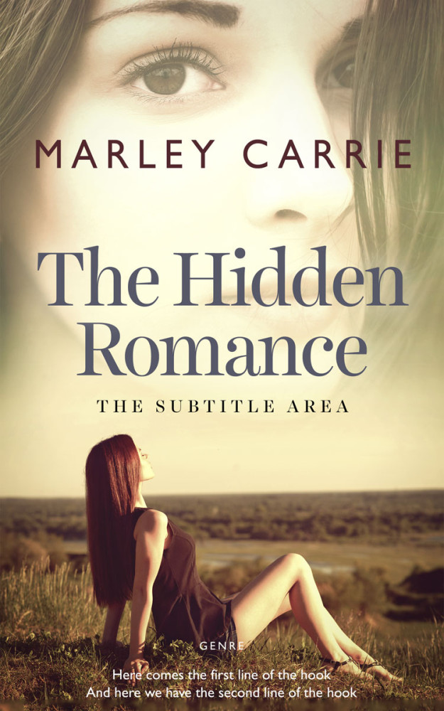 Front view of Fall Green #20308 - Premade Romance Book Cover