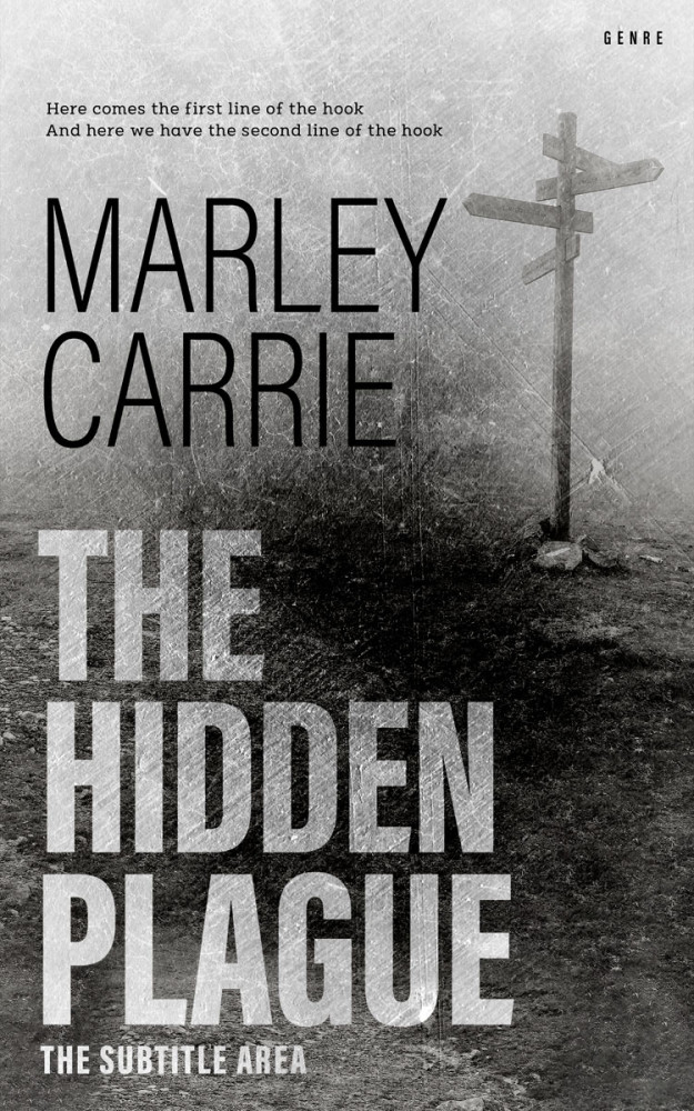 Front view of Gray Nickel #20373 - Premade Mystery & Thriller & Suspense Book Cover