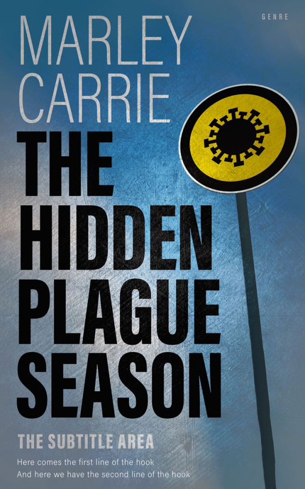 Front view of Smalt Blue #20390 - Premade Politics & Law & Society Book Cover