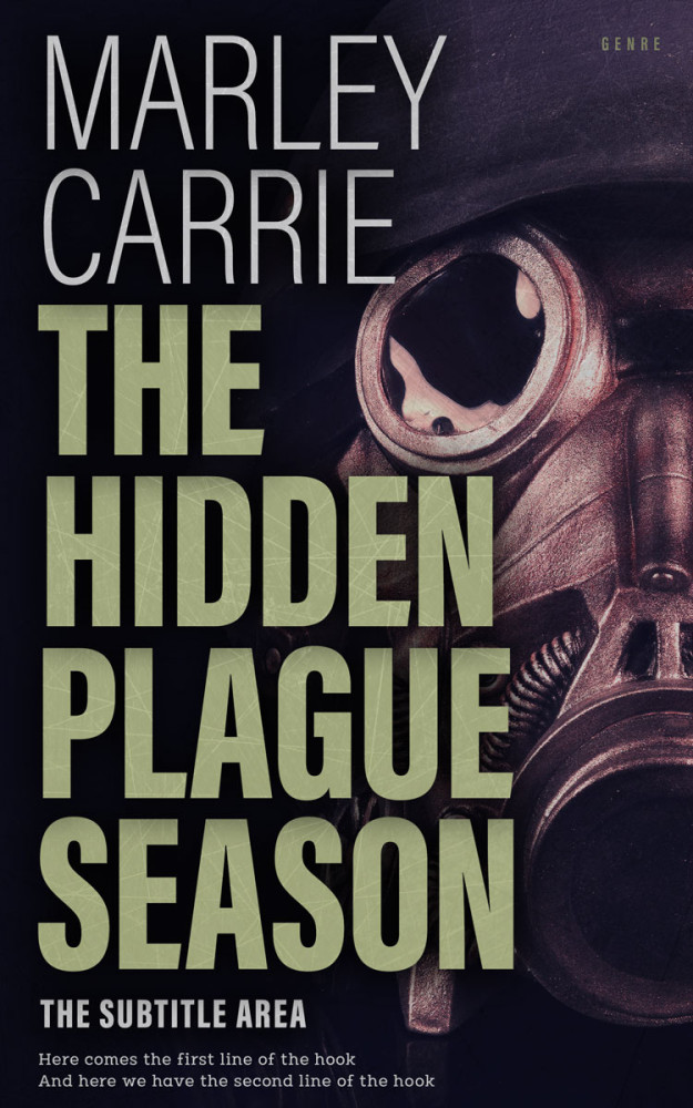 Front view of Tallow #20391 - Premade Apocalyptica Book Cover