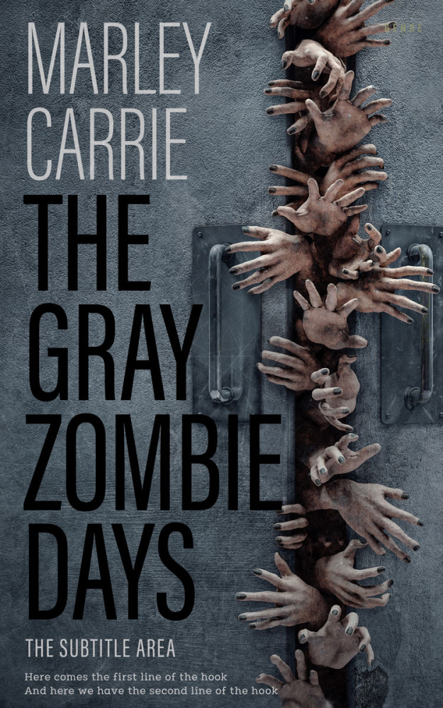 Front view of Mako #20393 - Premade Apocalyptica Book Cover