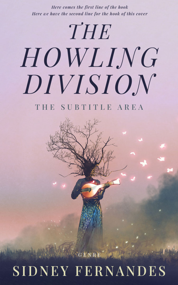 Front view of Lily #20470 - Premade Music Book Cover