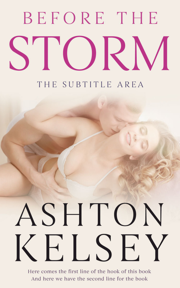 Front view of Bizarre #20562 - Premade Erotica Book Cover