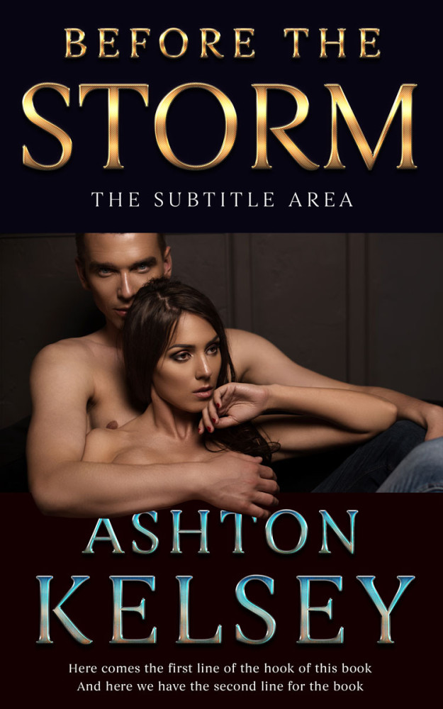 Front view of Teak #20576 - Premade Erotica Book Cover