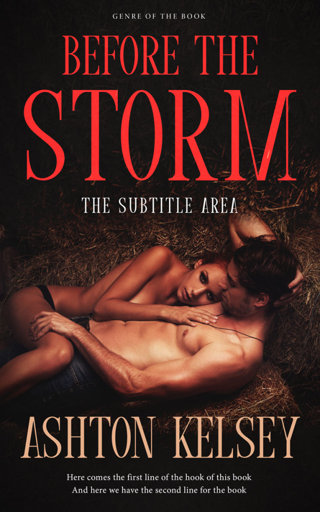 Front view of Chestnut Rose #20604 - Premade Erotica Book Cover