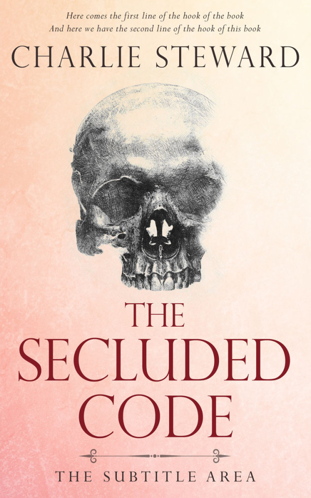 Front view of Givry #20715 - Premade Apocalyptica Book Cover