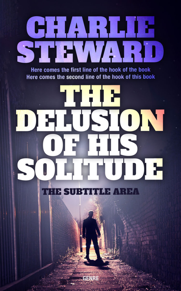 Front view of Steel Gray #20802 - Premade Mystery & Thriller & Suspense Book Cover