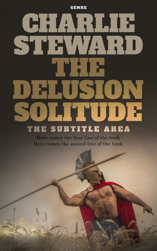 Front view of Taupe #20819 - Premade Historical Book Cover