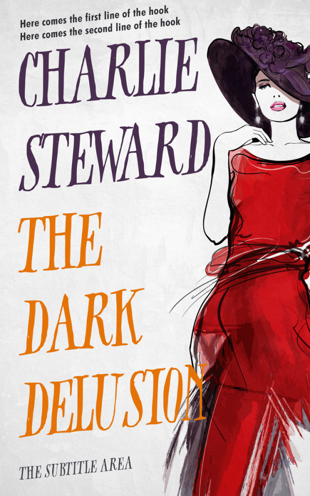 Front view of Gallery #20869 - Premade Chick Lit Book Cover