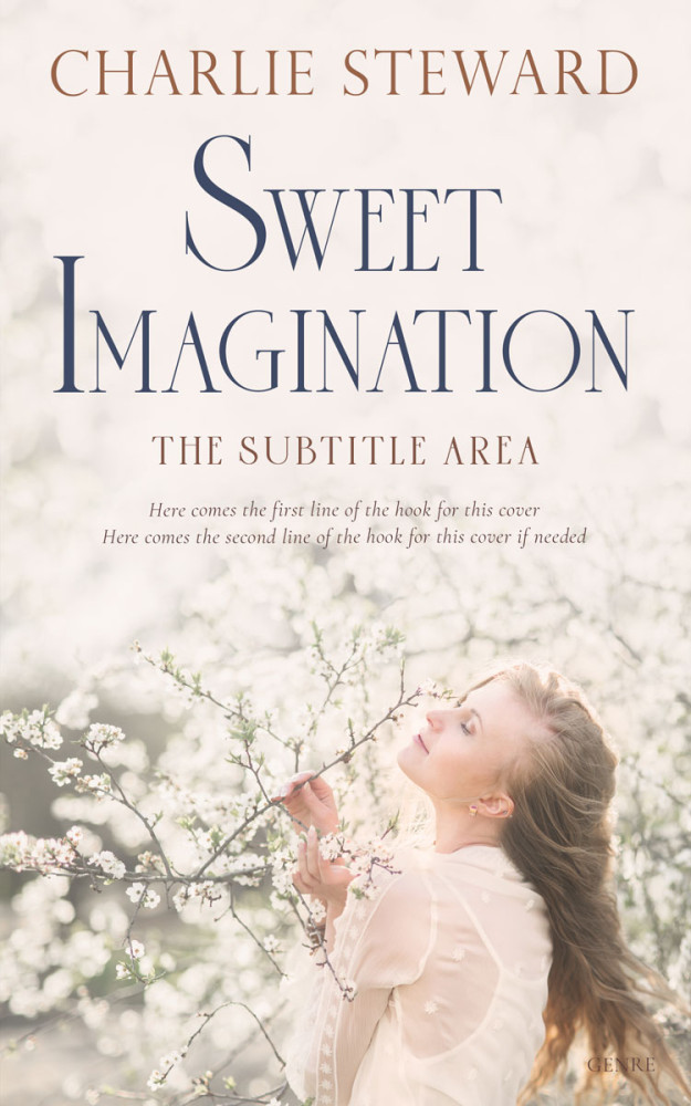 Front view of Dawn Pink #20907 - Premade Romance Book Cover