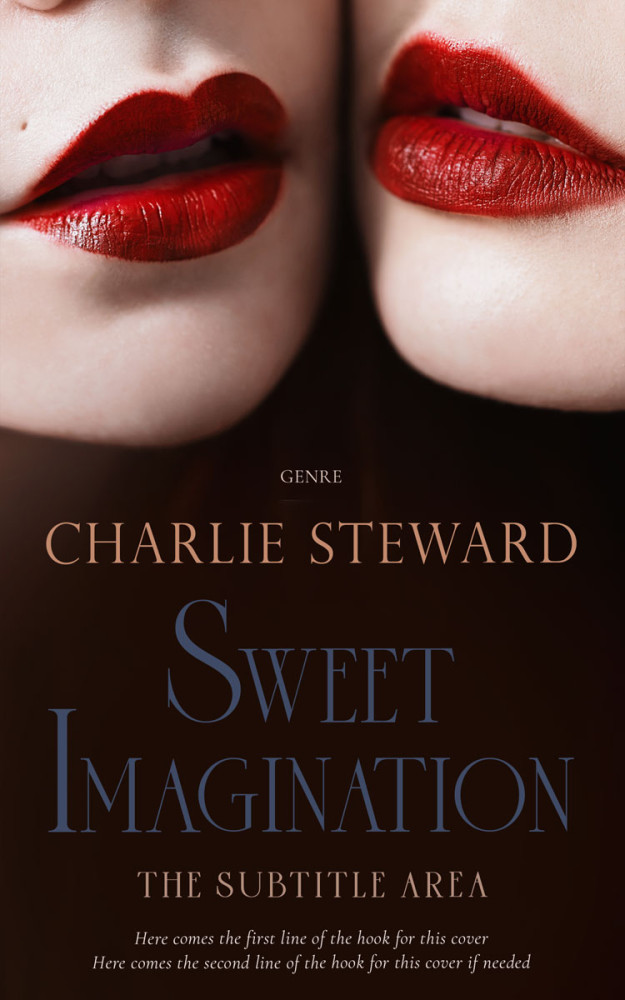 Front view of Coffee Bean #20908 - Premade Chick Lit Book Cover