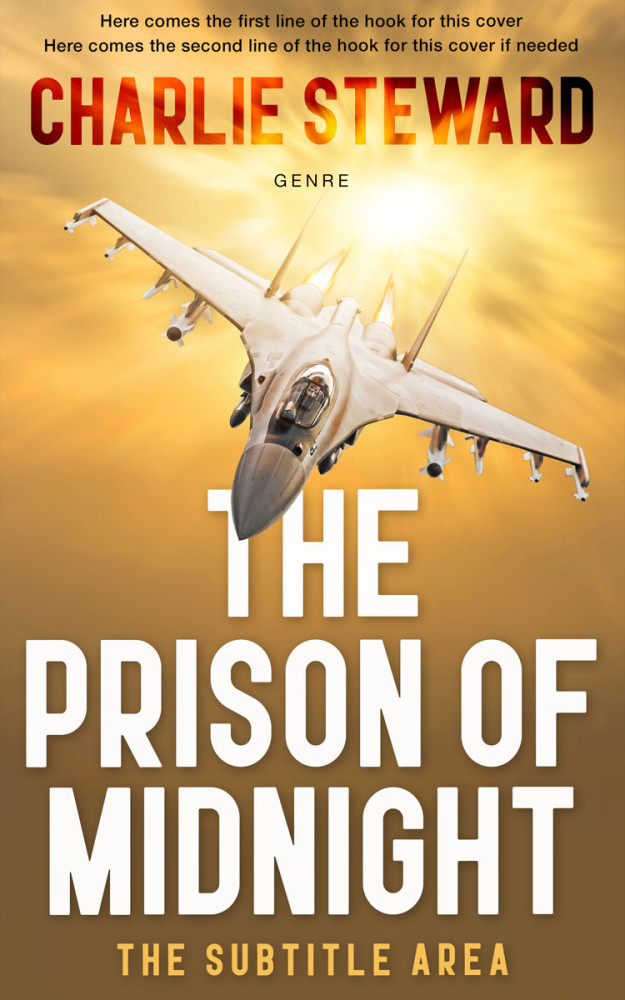 Front view of Driftwood #20916 - Premade Action & Adventure Book Cover